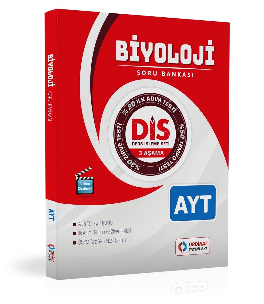 AYT Biyoloji Soru Bankası  ( DİS SERİSİ ) 2025 - 2026