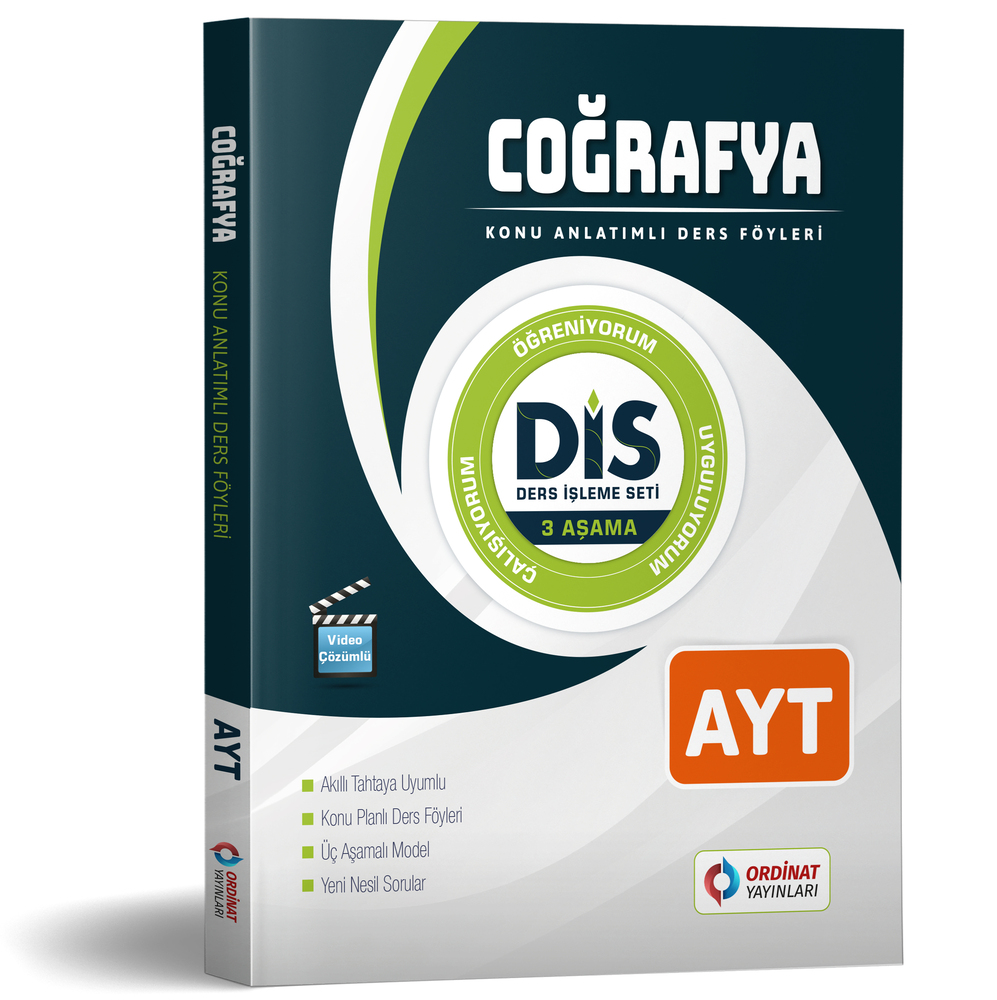 AYT Coğrafya Konu Anlatımlı Ders Föyleri ( DİS SERİSİ ) 2025 - 2026