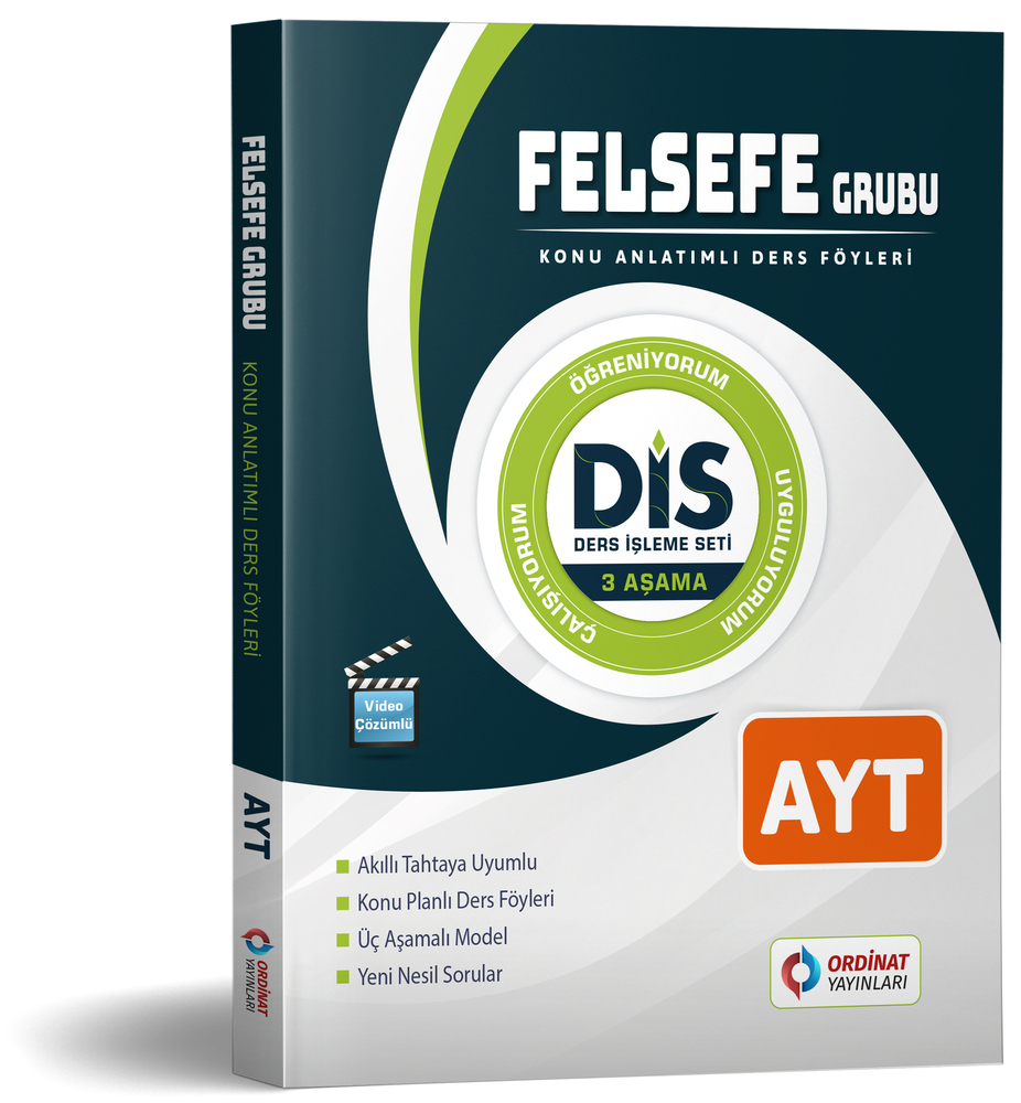 AYT Felsefe Konu Anlatımlı Ders Föyleri ( DİS SERİSİ ) 2025 - 2026