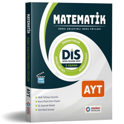 DİS Serisi AYT Matematik Konu Anlatımlı Ders Föyleri